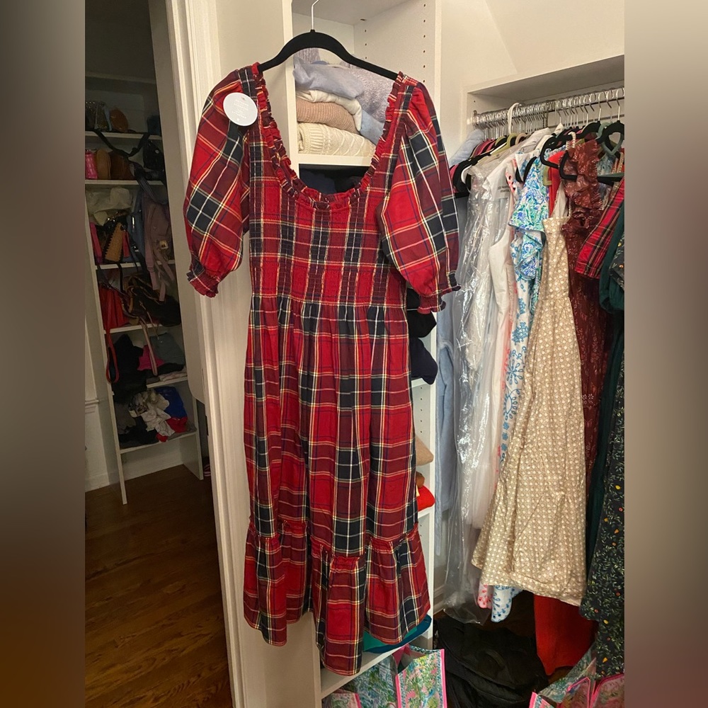 NWT Red Tartan Louisa